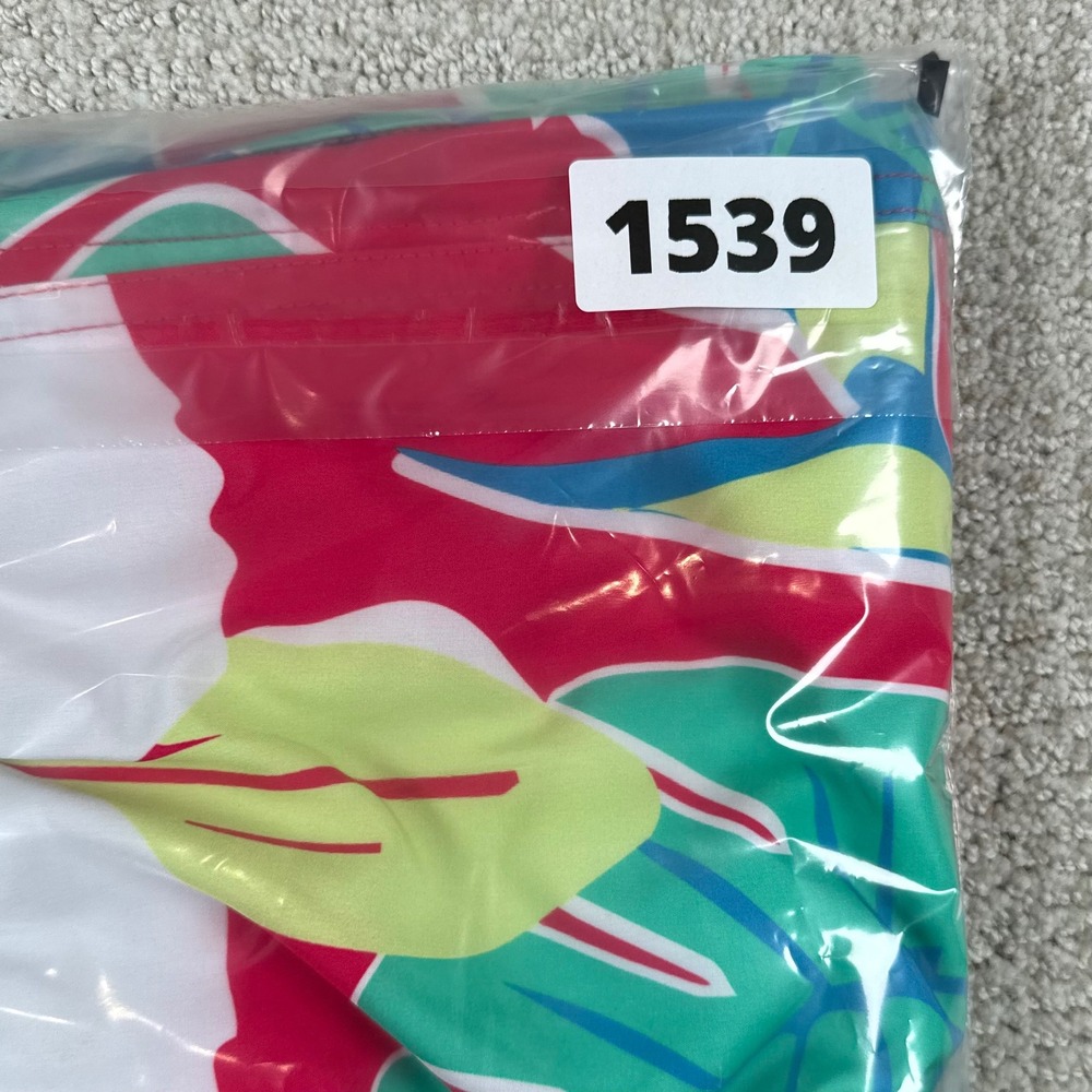 Chubbies Mens 2XL Pink Floral Tropical 5.5" Mesh Lined Swim Trunks Shorts - Picture 7 of 7